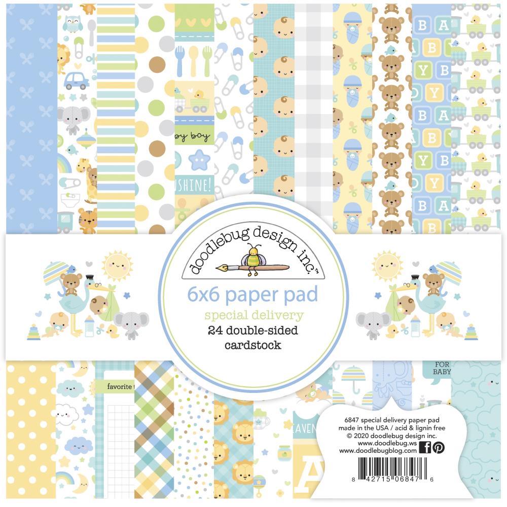 Doodlebug Design 6x6 Paper Pad - [Collection] - Special Delivery