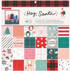 Crate Paper 12x12 Paper Pad [Collection] - Hey, Santa