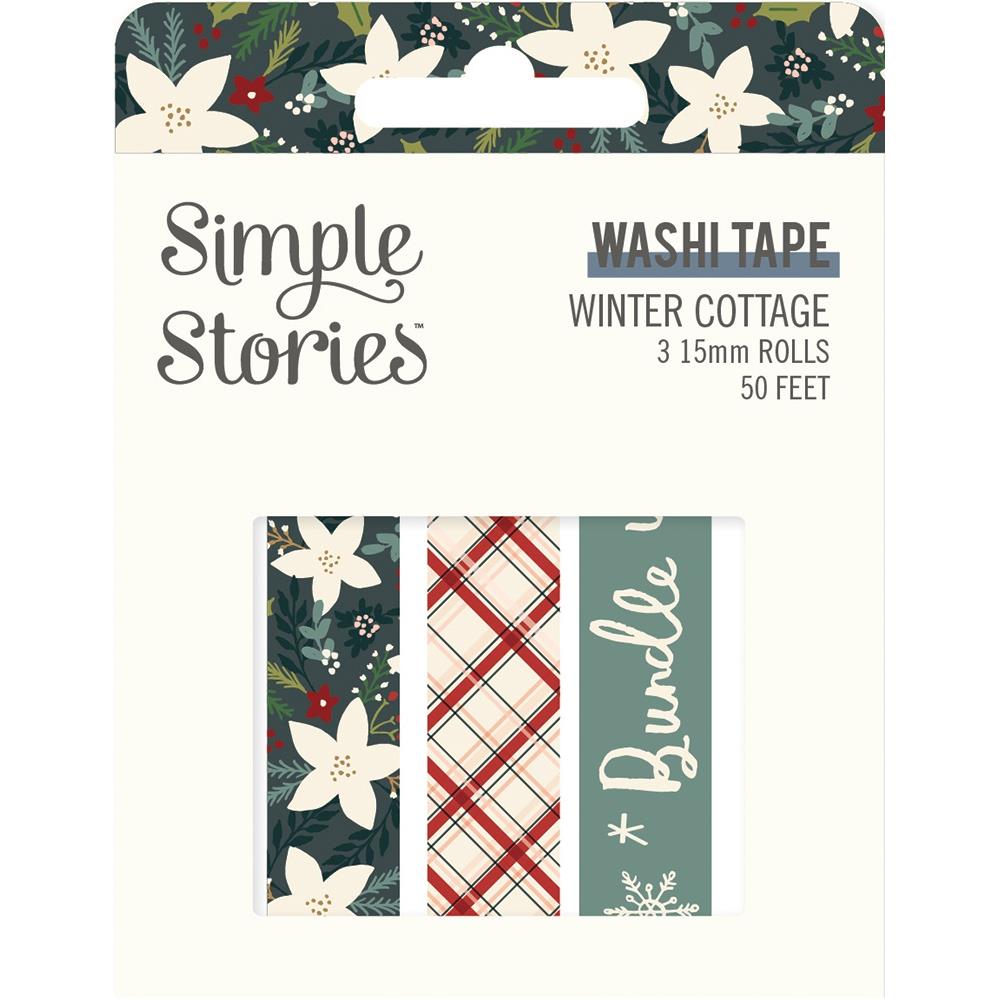 Simple Stories  Washi Tape [Collection] - Winter Cottage