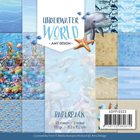Find It [Amy Design]  6x6 Paper Pad - Underwater World