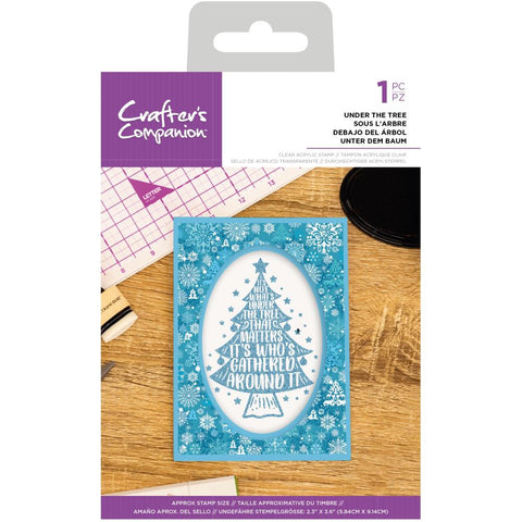 Crafter's Companion Clear Stamp - Under The Tree