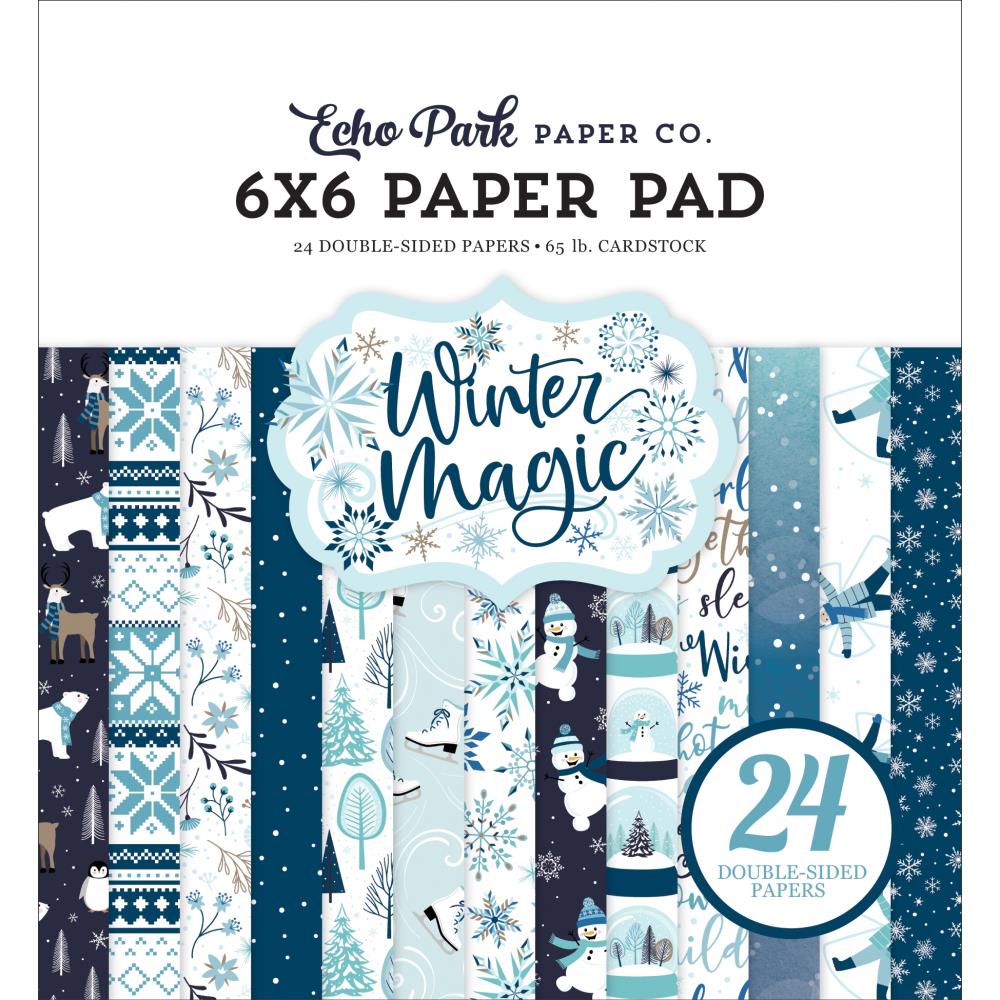 Echo Park 6x6 Paper  [Collection] - Winter Magic