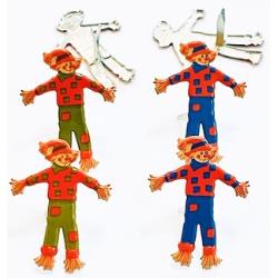 EyeLet & OutLet Brads - Scarecrow Brads