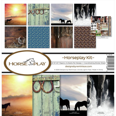 Reminisce 12x12 Collection Pack - [Collection] - Horseplay Kit