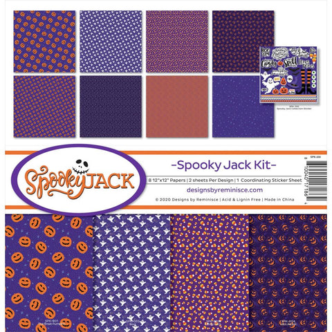 Reminisce 12x12 Collection Pack - [Collection] - Spooky Jack