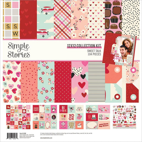 Simple Stories  12x12 Paper [Collection] - Sweet Talk