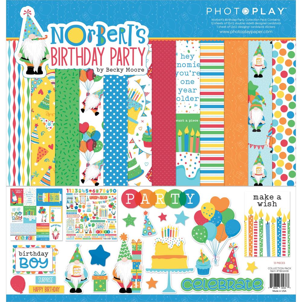 Photo Play 12x12  [Collection] - Norbert's Birthday Party