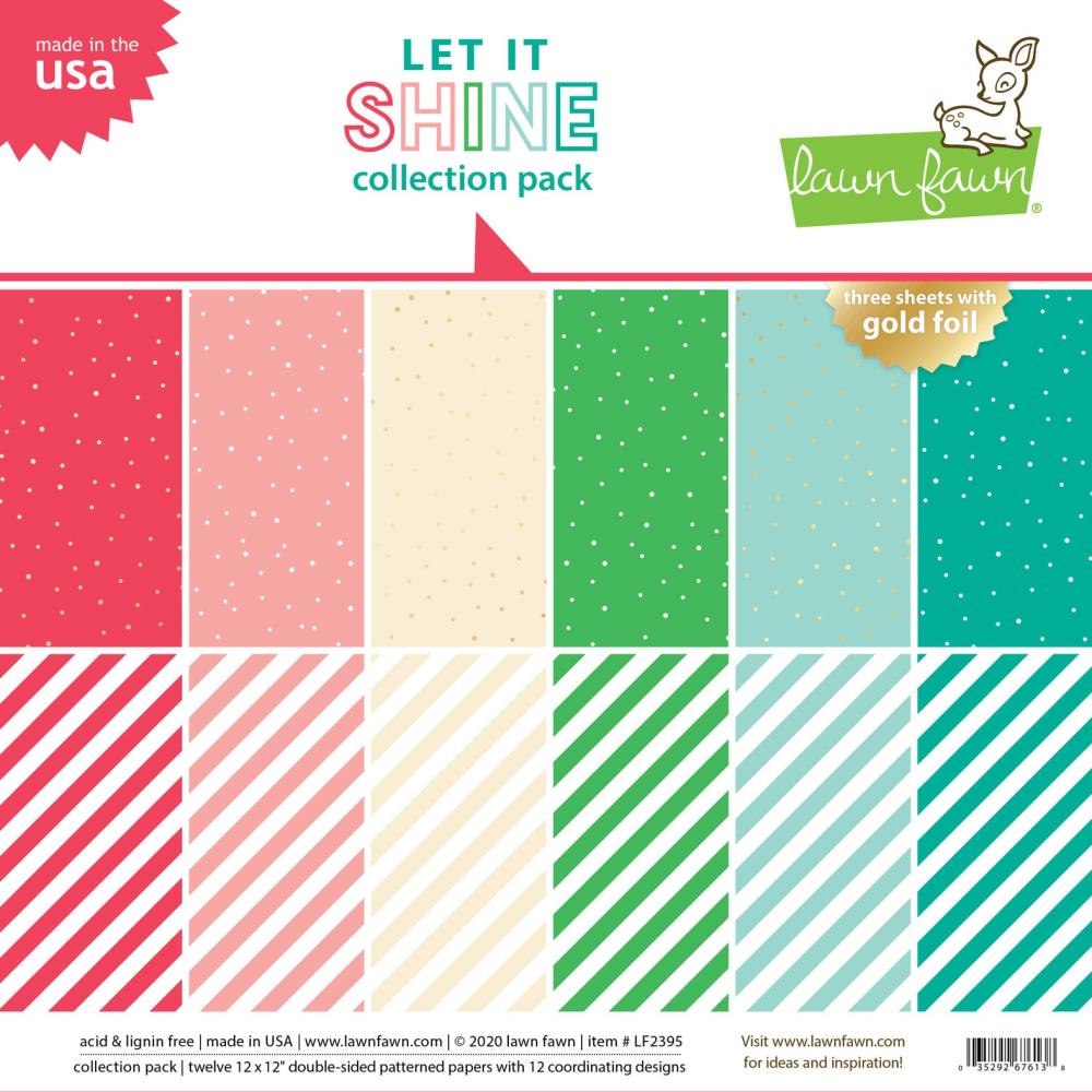 Lawn Fawn 12x12 Paper [Collection] - Let It Shine