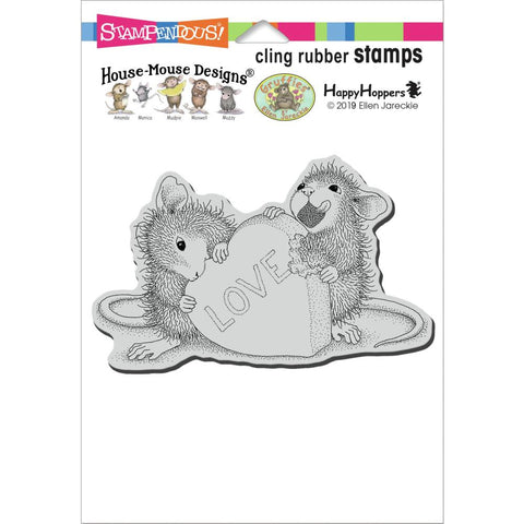 Stampendous [House Mouse] - Love Treat