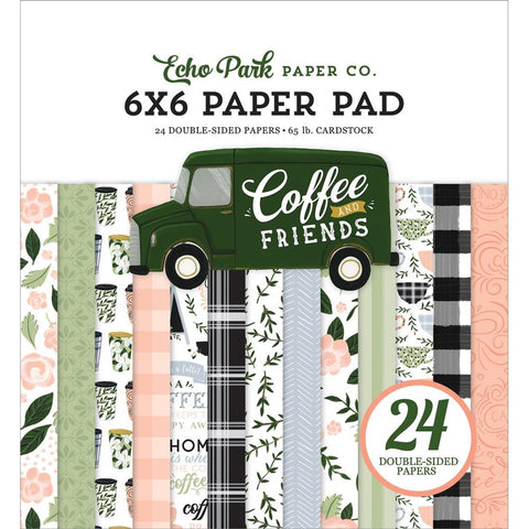 Echo Park 6x6 Paper  [Collection] - Coffee & Friends