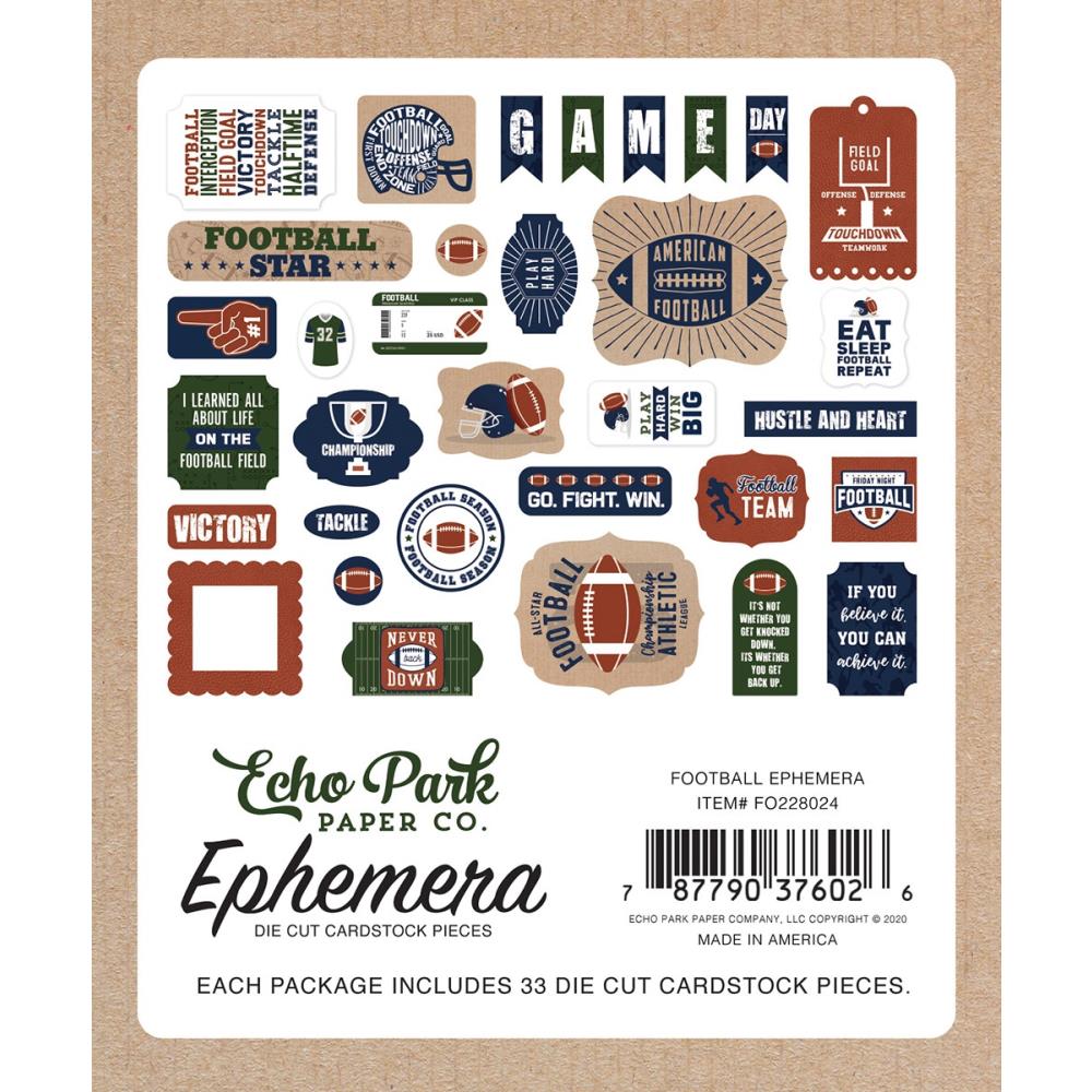 Echo Park Ephemera   [Collection] - Football