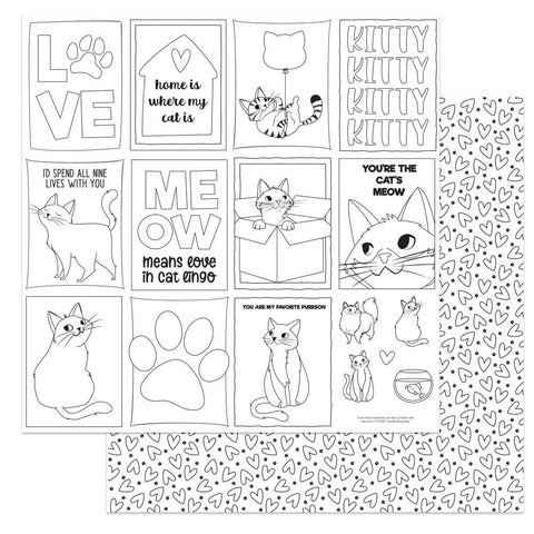 Colorplay Photo Play 12x12  [Collection] - Cat Lover - Color Me