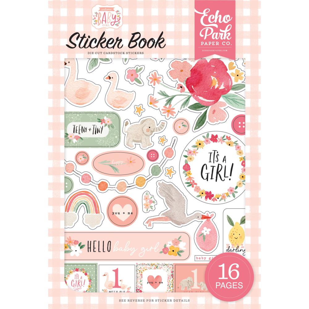 Echo Park Sticker Book [Collection] - Welcome Baby Girl
