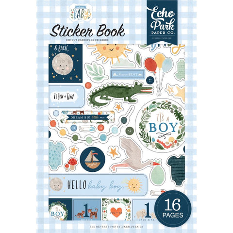 Echo Park Sticker Book [Collection] - Welcome Baby Boy