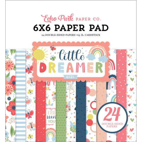 Echo Park 6x6 Paper  [Collection] - Little Dreamer Girl