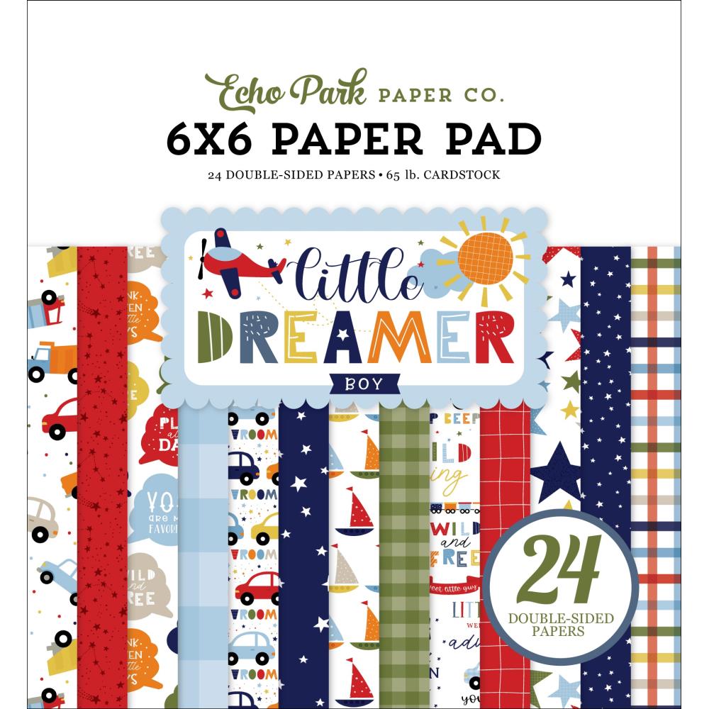 Echo Park 6x6 Paper  [Collection] - Little Dreamer Boy