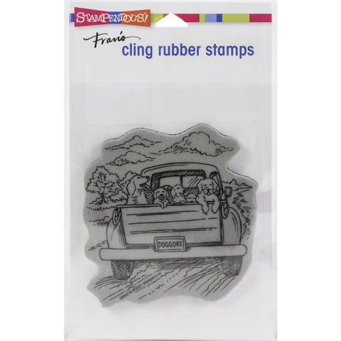 Stampendous Stamp - Dog Gone