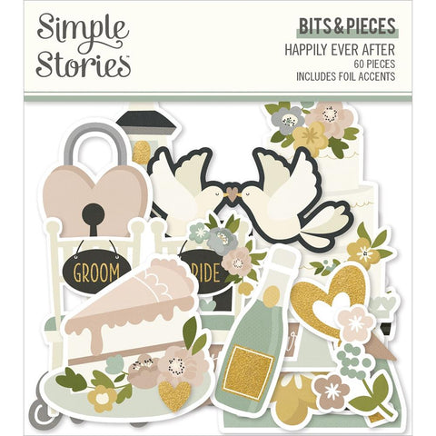 Simple Stories Bits & Pieces  [Collection] - Happily Ever After