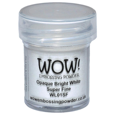 WOW Embossing Powder - Opaque Bright White Super Fine