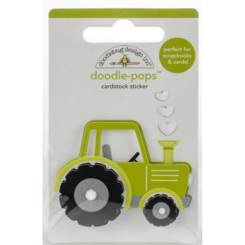 Doodlebug  Designs Inc. Doodle - Pops - Trusty Tractor
