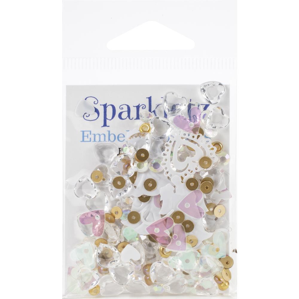 Buttons Galore & More Sparkletz Embellishments - Just Married