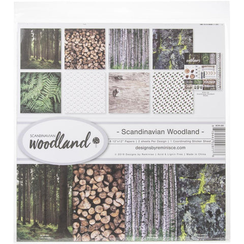 Reminisce 12x12  Paper  [Collection] - Scandinavian Woodland