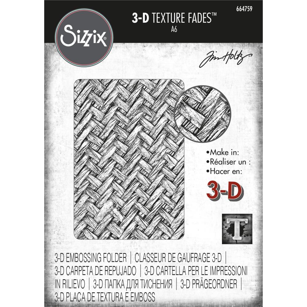 Sizzix Embossing 3-D Folders  [Tim Holtz] - Intertwined