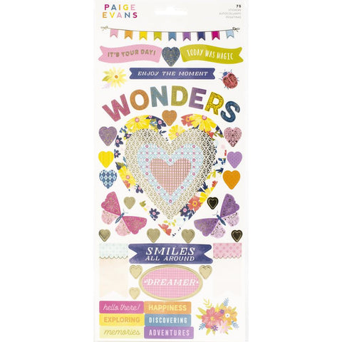 AC Paige Evans Wonders Stickers - Accents & Phrases