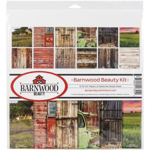 Reminisce 12x12 Collection Pack - [Collection] - Barnwood Beauty