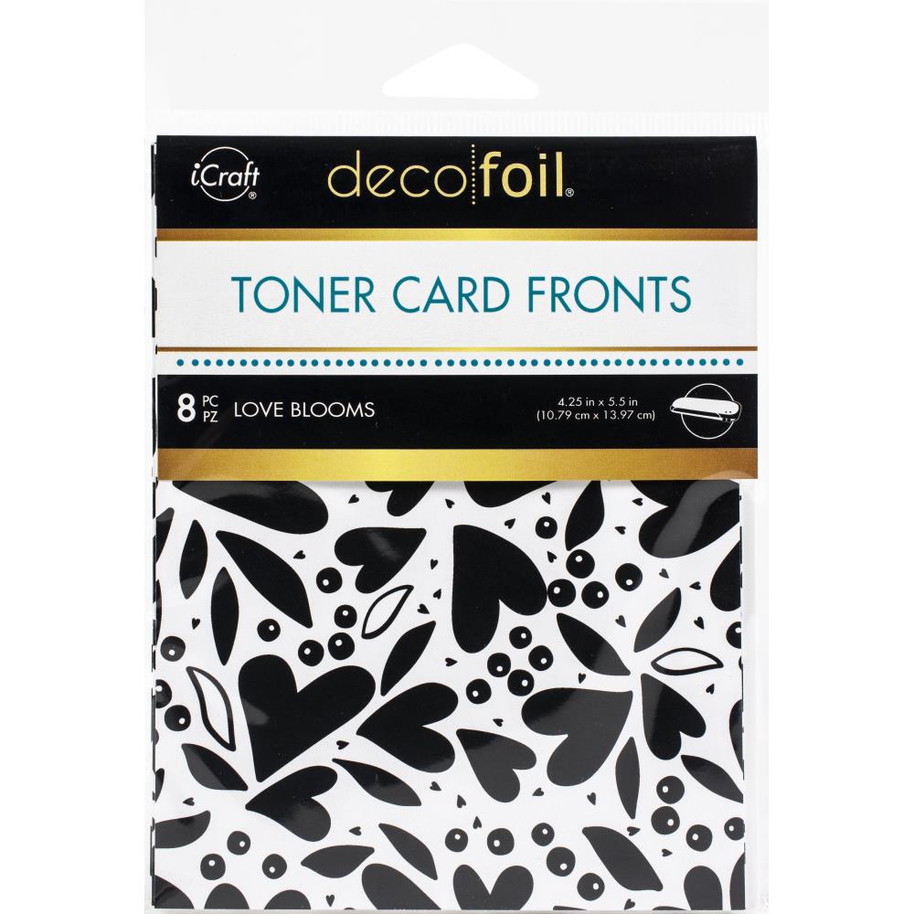 iCraft deco foil Unity Toner Card Fronts - Love Blooms