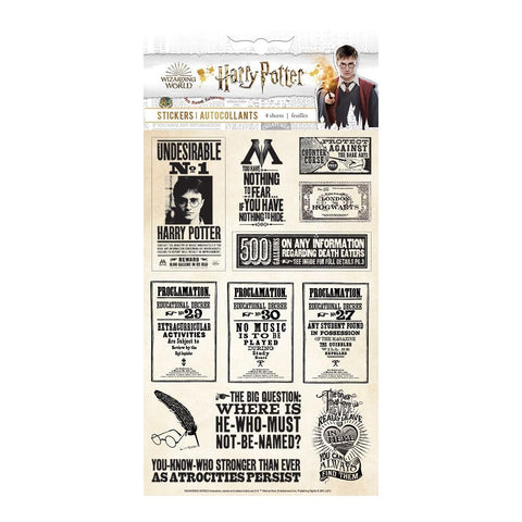 Paper House Stickers - Happy Potter Proclaimations