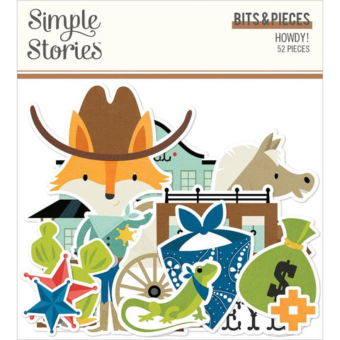 Simple Stories Bits & Pieces  [Collection] - Howdy