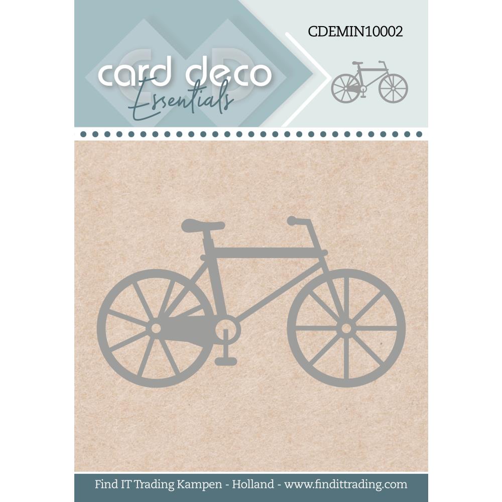 Find It Card Deco Essentials Dies - Bike