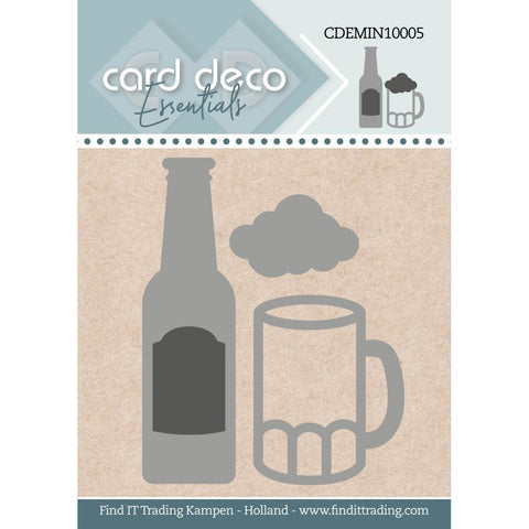 Find It Card Deco Essentials Dies - Beer