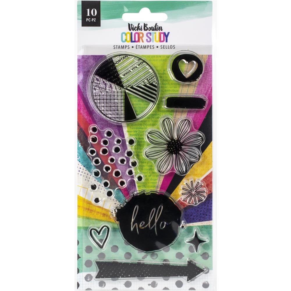 Vicki Boutin Stamp Set - Color Study Hello