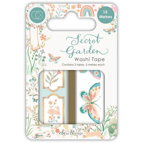 Craft Consortium Washi Tape - Secret Garden