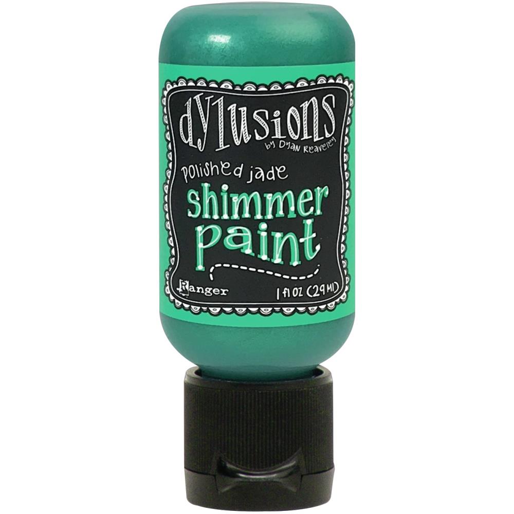 Ranger Dylusions Shimmer Paint - Polished Jade