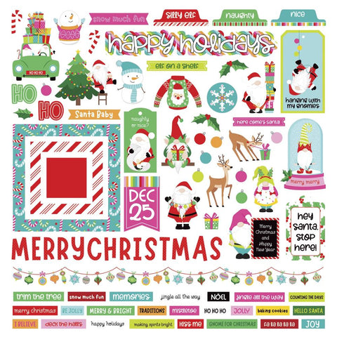 Colorplay 12x12 Stickers [Collection] - Tulla's & Norbert's Christmas Party  Stickers