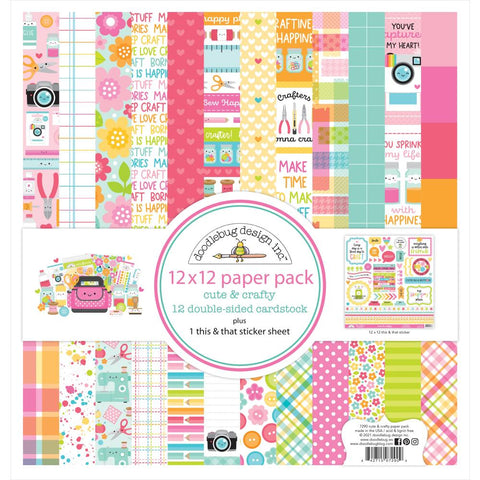 Doodlebug Design 12x12 Paper - [Collection] - Cute & Crafty