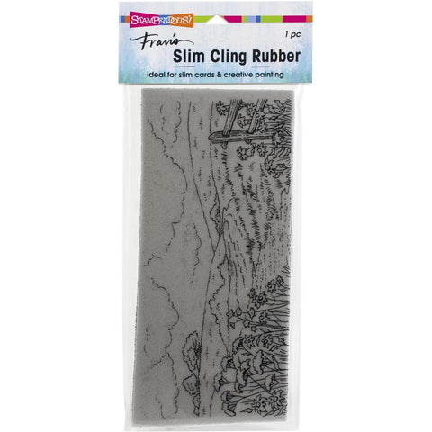 Stampendous SlimClingbRubber Stamp - Slim Meadow