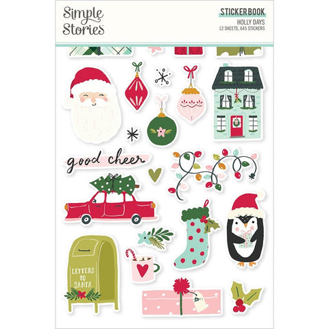Simple Stories  Sticker Book  [Collection] - Holly Days