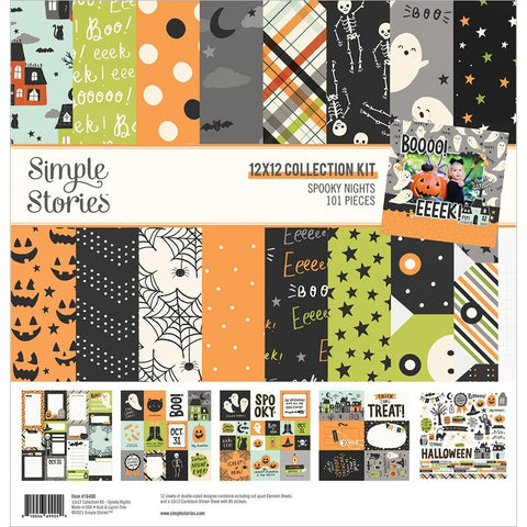 Simple Stories  12x12 Paper [Collection] - Spooky Nights