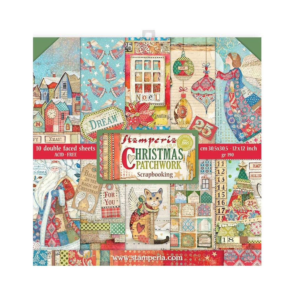 Stamperia 12x12 Paper [Collection] - Christmas Patchwork