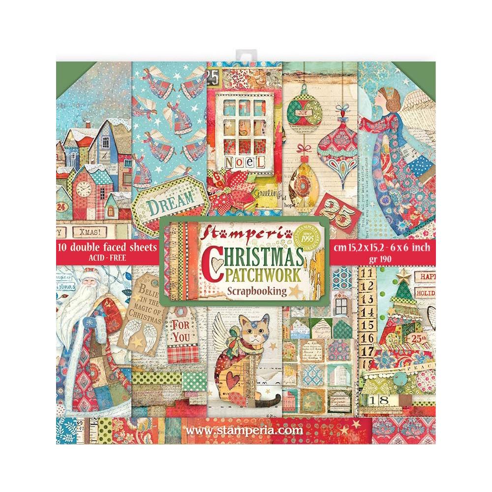 Stamperia 6x6 Paper [Collection] - Christmas Patchwork