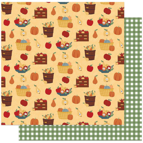 Photo Play 12x12  Paper [Collection] - Autumn Greetings - Fruit Baskets