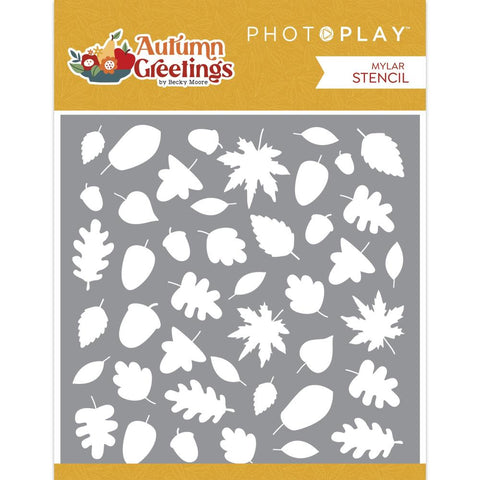 PhotoPlay Stencil  [Collection] - Autumn Greetings
