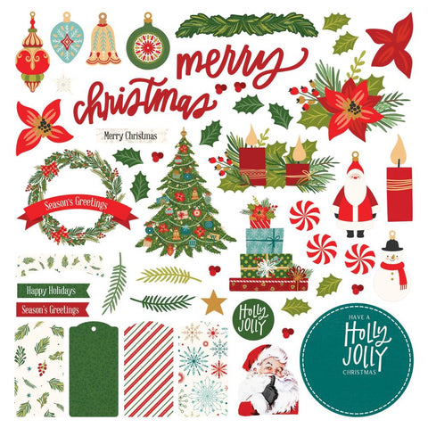 Photoplay 12x12 Stickers [Collection] - North Pole  Trading Company - Card Kit Stickers