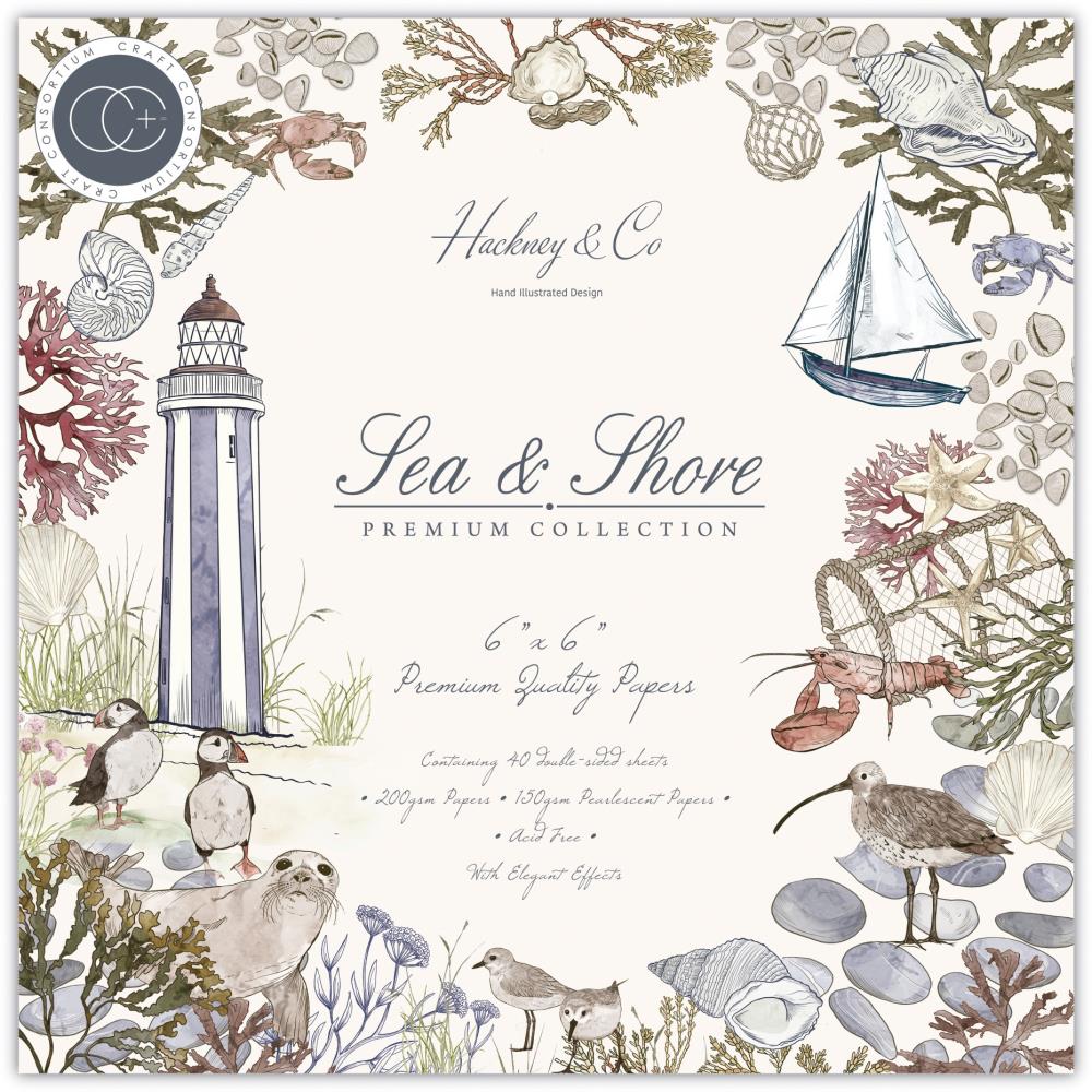 Craft Consortium 6x6 Paper Pad - Sea & Shore