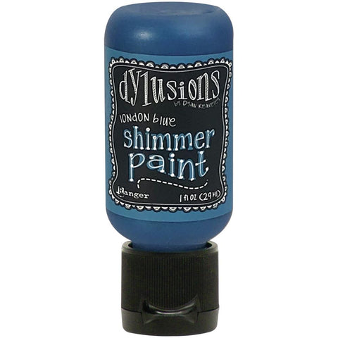 Ranger Dylusions Shimmer Paint - London Blue