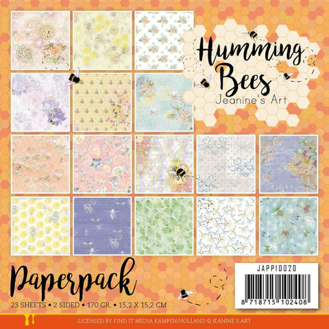 Find It [Jeanine's Art]  6x6 Paper Pad - Humming Bees